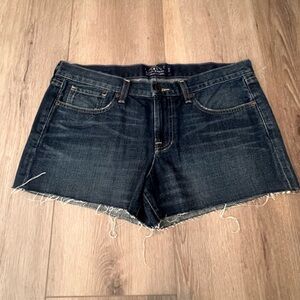 Lucky Brand Dark Blue Jean Shorts